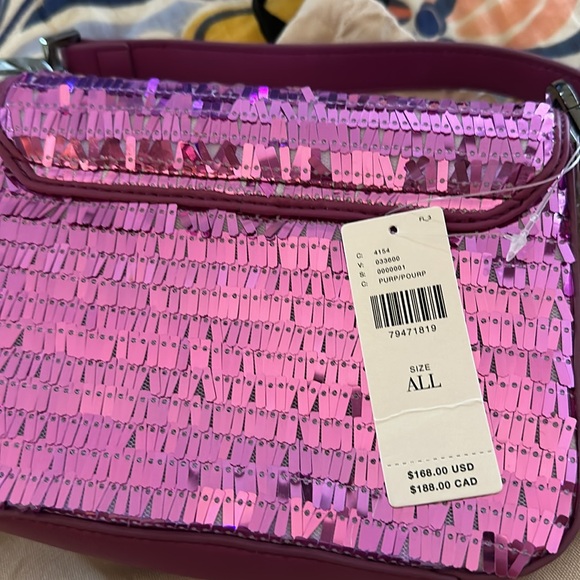 COPY - Bibi Lou sequin evening bag NWT and dust bag - Picture 5 of 6